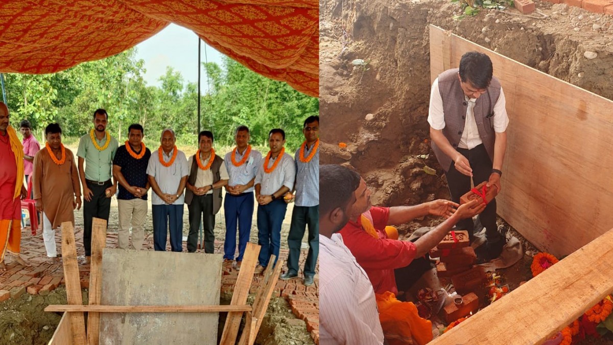 आइएमई ग्रुप प्रवर्द्धित कागज उद्योग शिलान्यास, दैनिक ७५ टन उत्पादनको लक्ष्य