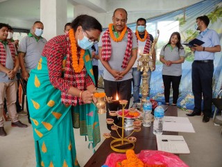 युवा साकोसको सेवाकेन्द्र पाँचखालमा