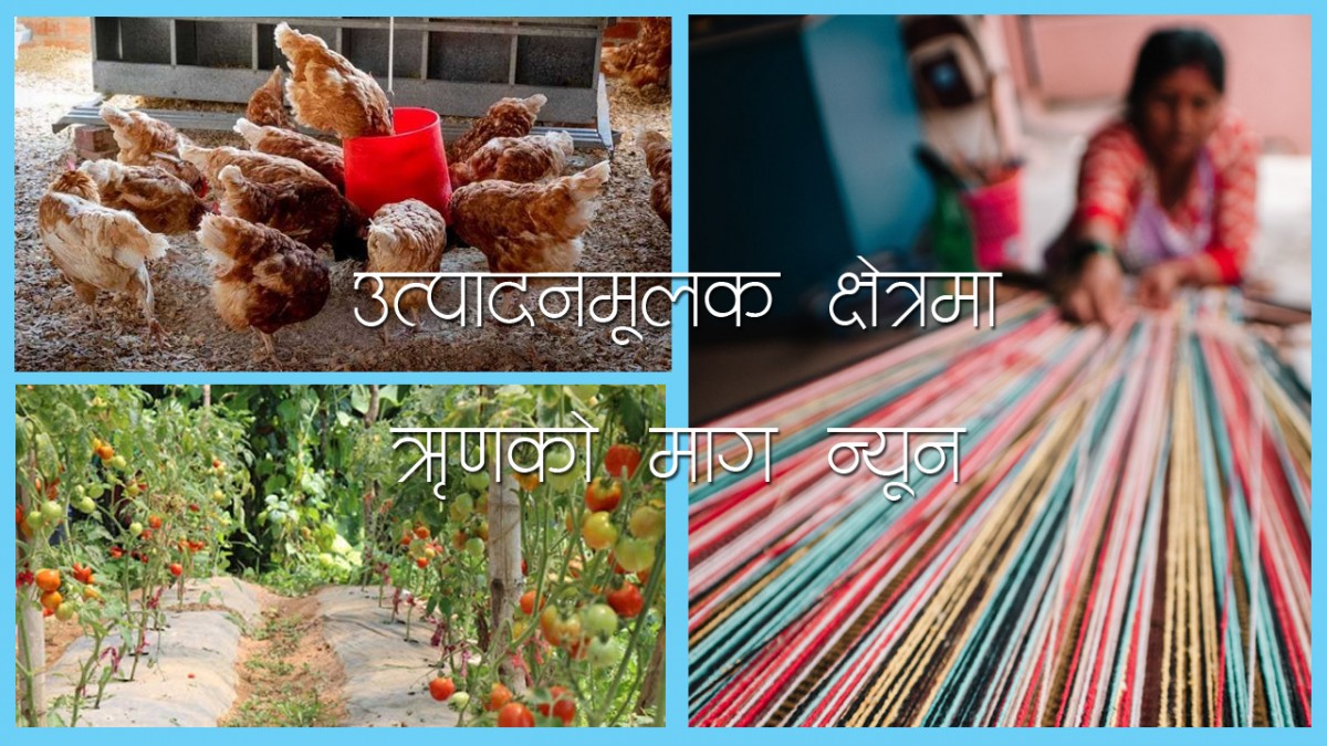 सहकारीमार्फत उत्पादनमूलक क्षेत्रमा लगानीको छैन तथ्यांक
