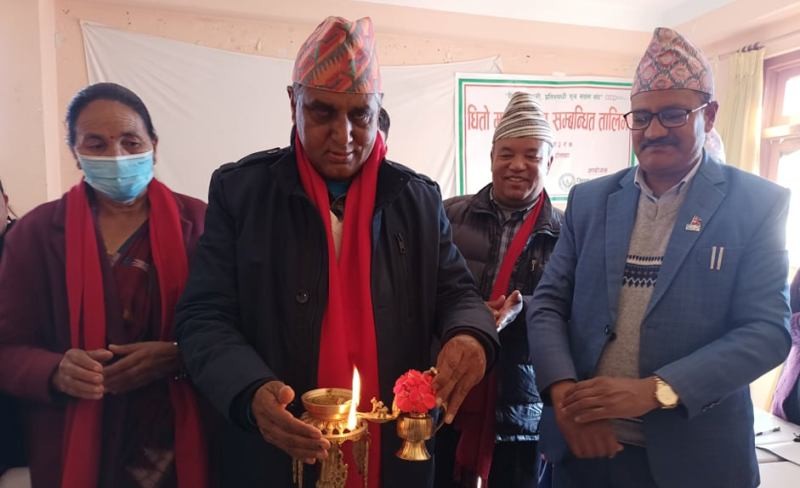 जिल्ला संघ दोलखाद्धारा दुई दिने धितो मुल्यांकन तालिम सञ्चालन
