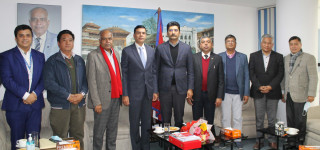 बेलायतका लागि नवनियुक्त राजदूत आचार्यसँग परिसंघको छलफलः निर्यात प्रवद्धन र लगानी अभिवृद्धिमा जोड