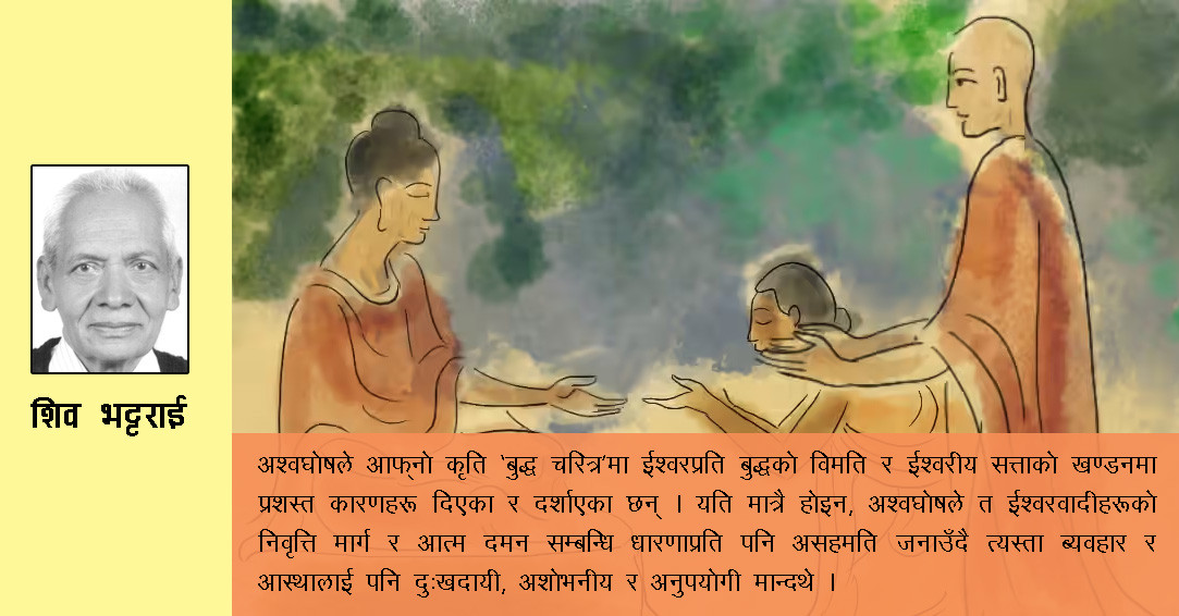 ईश्वरप्रति बुद्धको बिमति