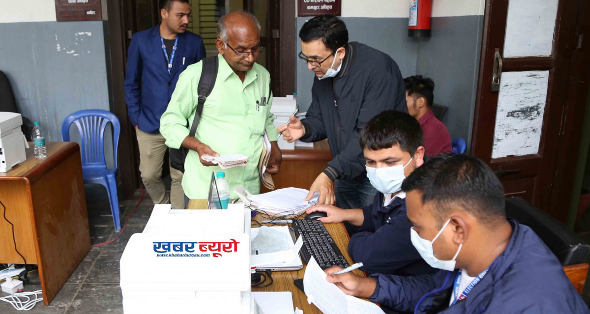 नेपाल कम्युनिष्ट पार्टीद्वारा समानुपातिक उम्मेद्वारको बन्द सूचि  निर्बाचन आयोगमा प्रस्तुत