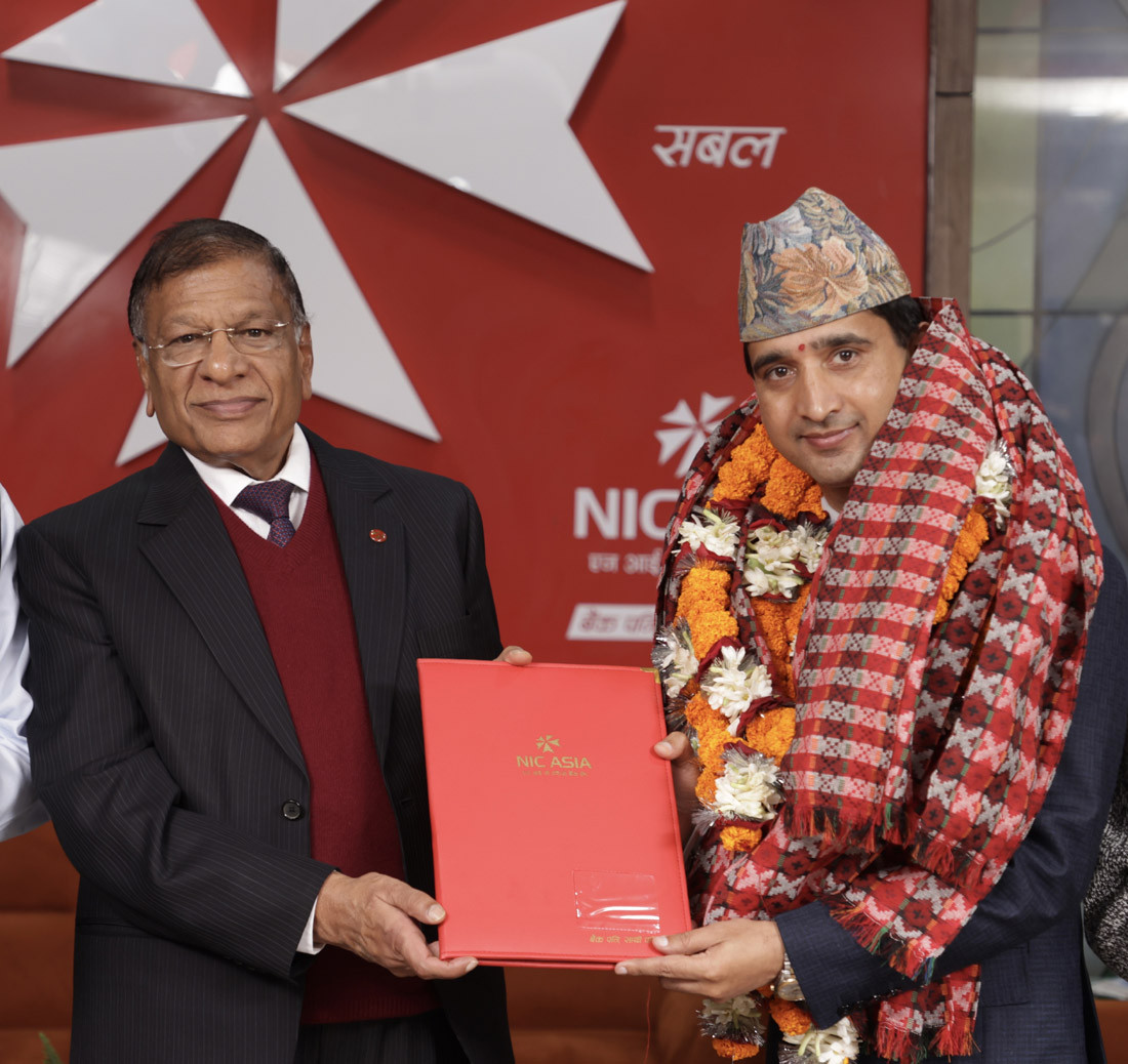 एनआईसी एशिया बैंकद्वारा  पुनः ४ वर्षका लागि न्यौपानेलाई सीइओमा नियुक्त
