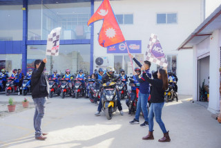 एनओजी (एन्टर्क ओनर्स ग्रुप) हेटौँडा च्याप्टर राइड सम्पन्न