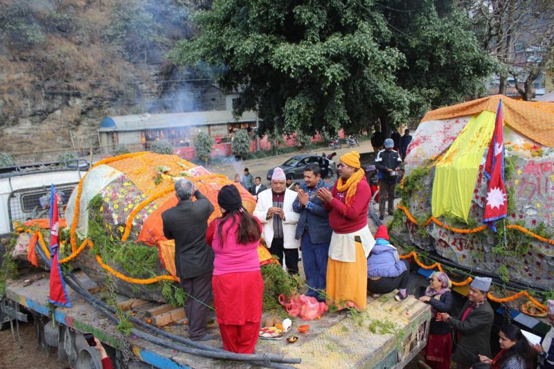 नेपालको गण्डकीको शिला भारतमा राजनैतिक र धार्मिक लिला