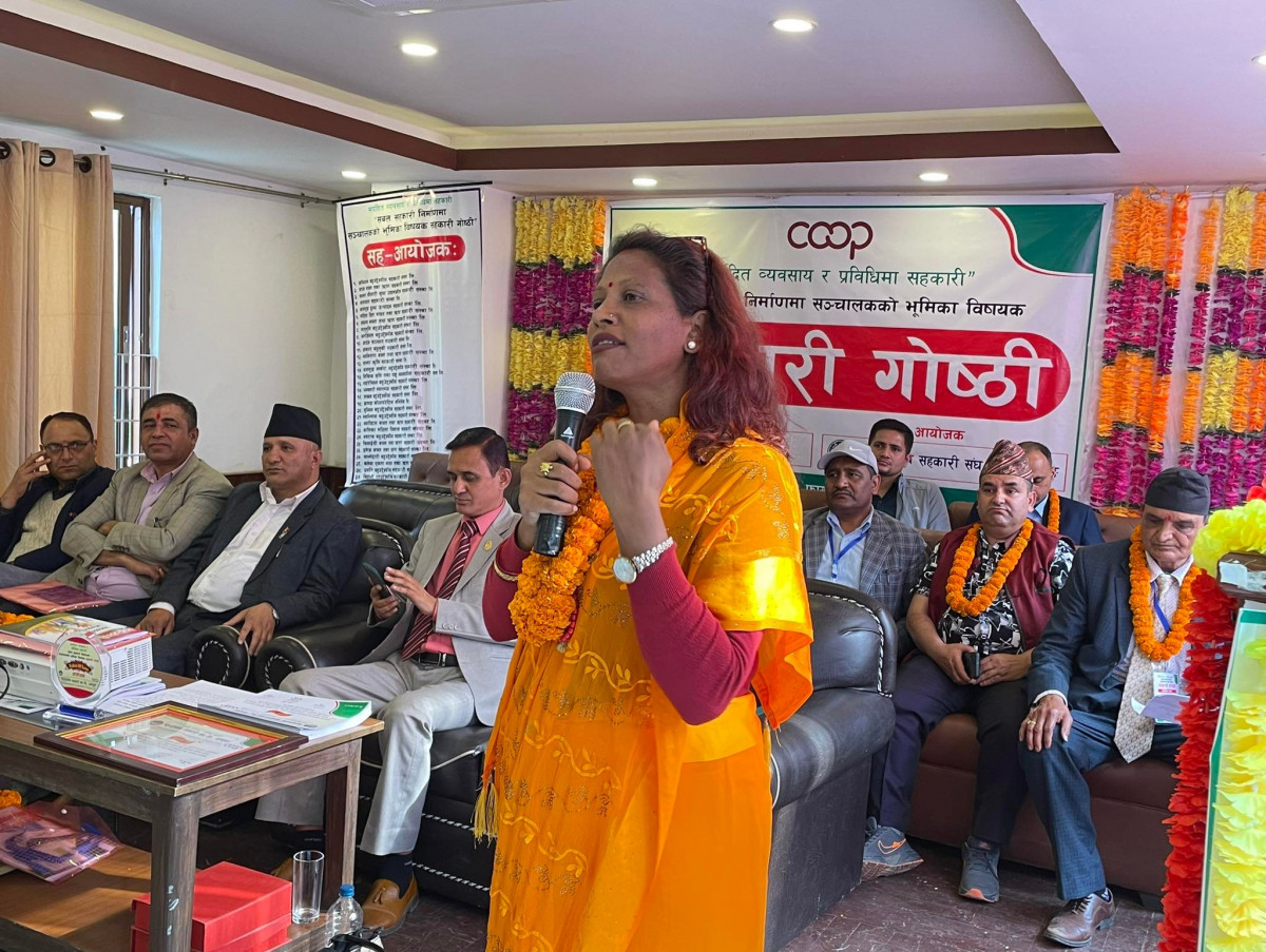 सहकारी जोगाउन सदस्यको भूमिका महत्वपूर्णः उपसभामुख थापा  
