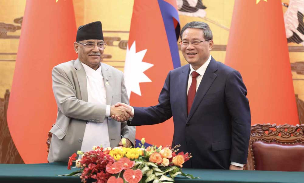 नेपाल र चीनबीच  यी १३ बुँदामा  समझदारी