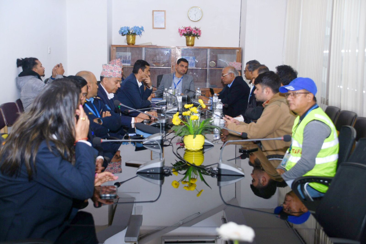 एमपक्स रोग फैलन नदिन त्रिभुवन विमानस्थलमा आकस्मिक बैठक