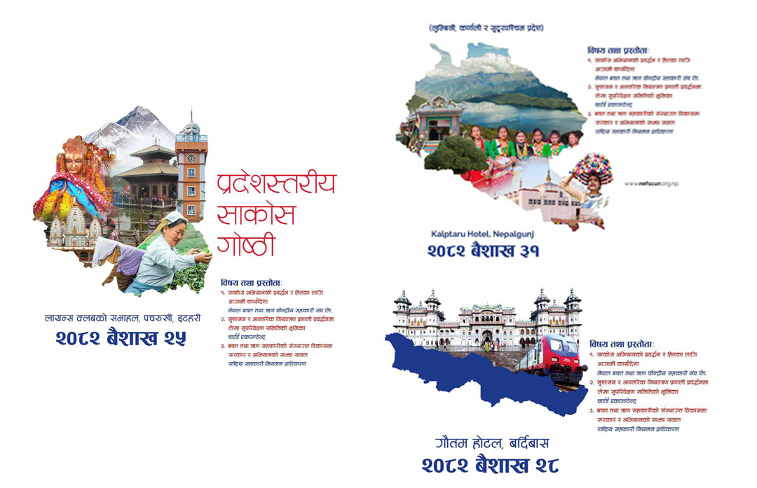दोस्रो अन्तर्राष्ट्रिय सहकारी वर्षको अवसरमा प्रदेशस्तरीय गोष्ठी गर्दै नेफ्स्कून