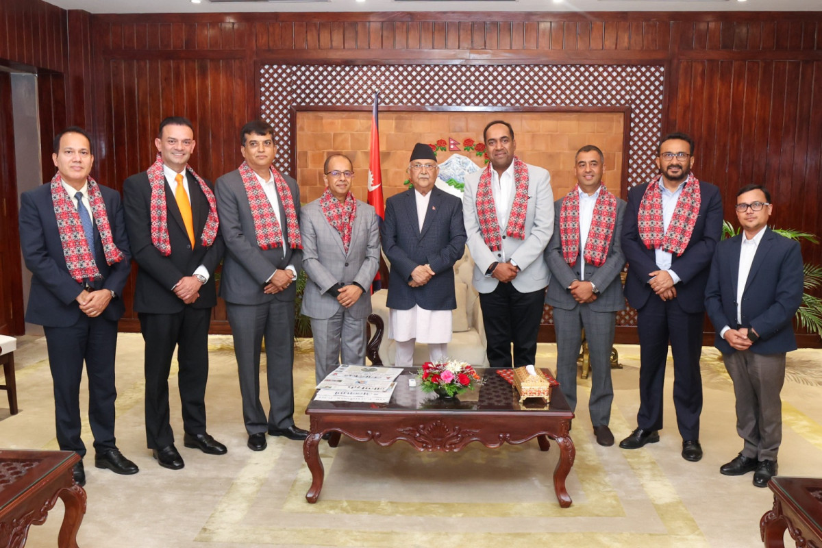 सिएनआई पदाधिकारी–प्रधानमन्त्री छलफल, देशलाई औद्योगिकरणमा लैजानुपर्नेमा जोड