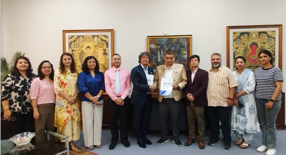 नेपाल इन्भेष्टमेण्ट मेगा बैंक र मेडिकल एसोसिएसनबीच सहकार्य