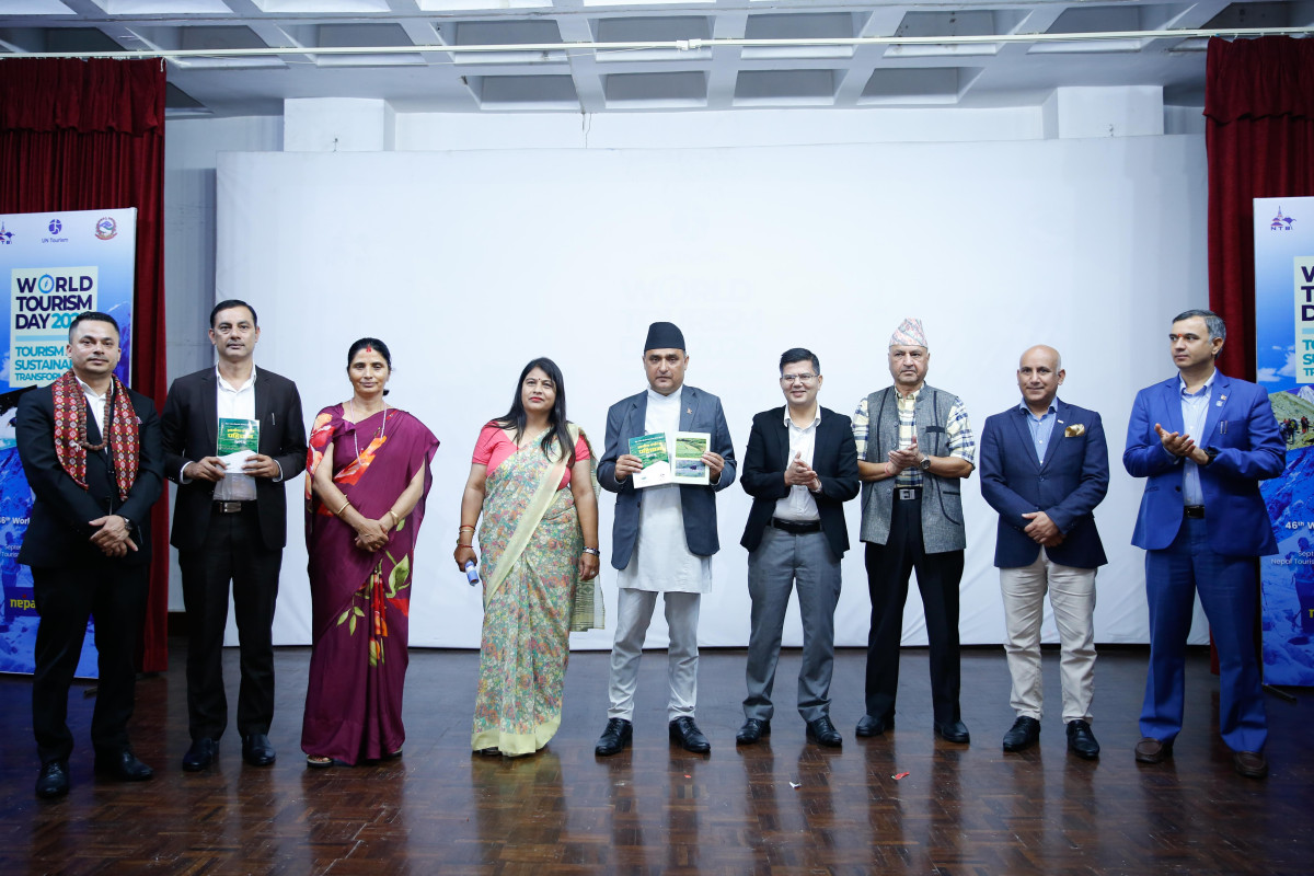 ४६ औं विश्व पर्यटन दिवसः नेपाल सुरक्षित, खुला र पर्यटनमैत्री गन्तव्य भएको सन्देश