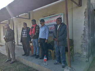 'नेपाल कम्युनिष्ट पार्टी  किसानसँग'  अभियान कपिलबस्तुमा