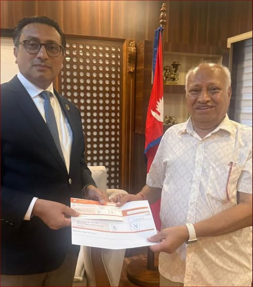 तुंदी कन्स्ट्रक्सन स्वयंले क्षति सहनु परे पनि  गर्याे बाढी पीडितलाइ १ करोड ५२ लाख सहयोग