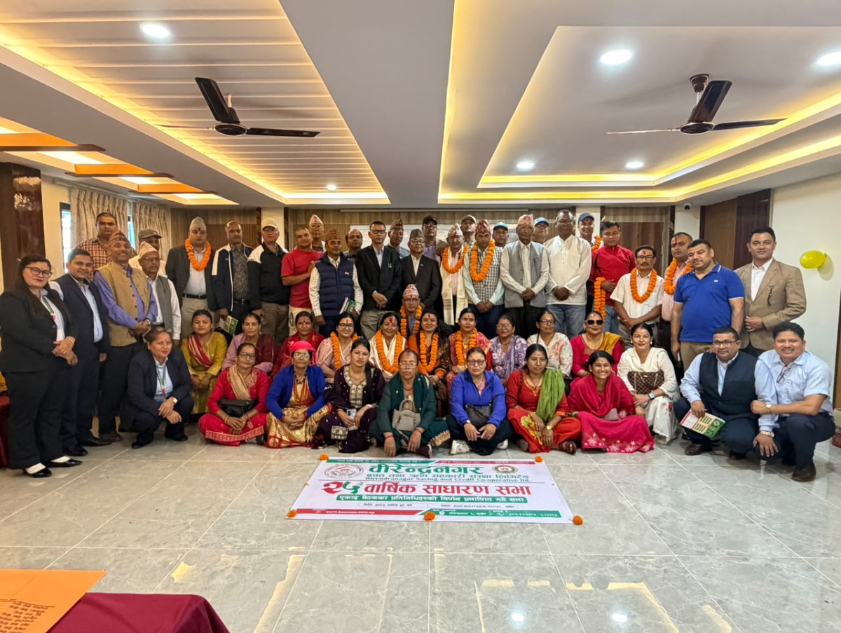 वीरेन्द्रनगर साकोसको २५औँ साधारण सभा, अध्यक्षमा वि.सी. निर्विरोध निर्वाचित